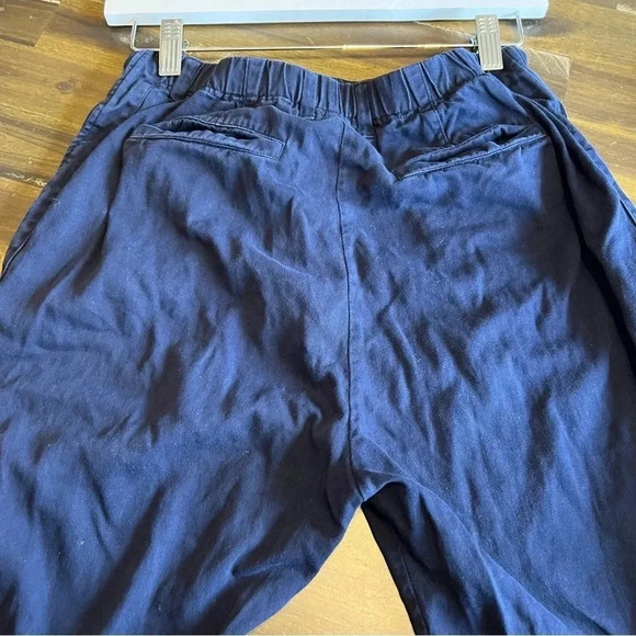 Xirena Navy Blue Thatcher Pants Button Fly Straight Leg Relaxed XS - Picture 6 of 14